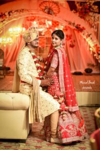 Bridal and groom photoshoot in Guwahati.