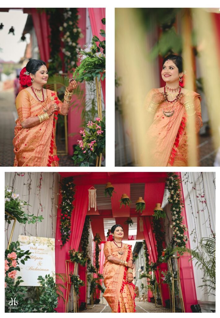 Bridal photoshoot in Guwahati